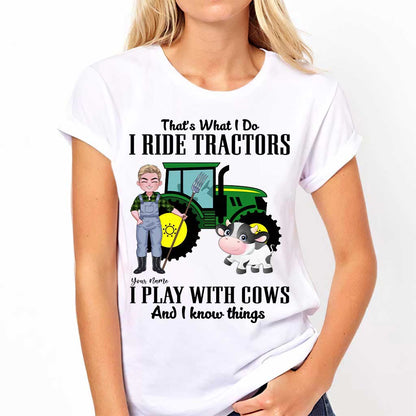 That's What I Do - Personalized Cow T-shirt and Hoodie