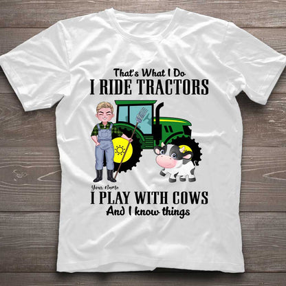 That's What I Do - Personalized Cow T-shirt and Hoodie