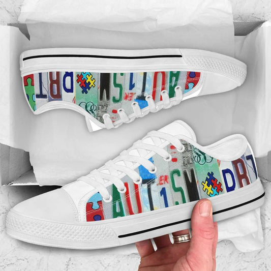 Autism RBT  - Autism Awareness Low Top Shoes 0921