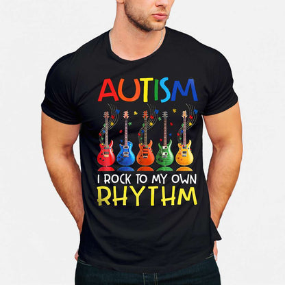 Autism I Rock To My Own Rhythm - Autism Awareness T-shirt and Hoodie 0921