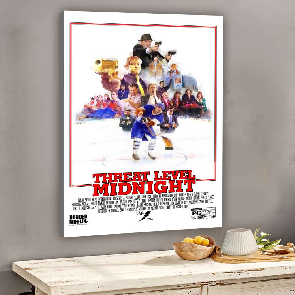 Threat Level Midnight - Canvas And Poster 1122