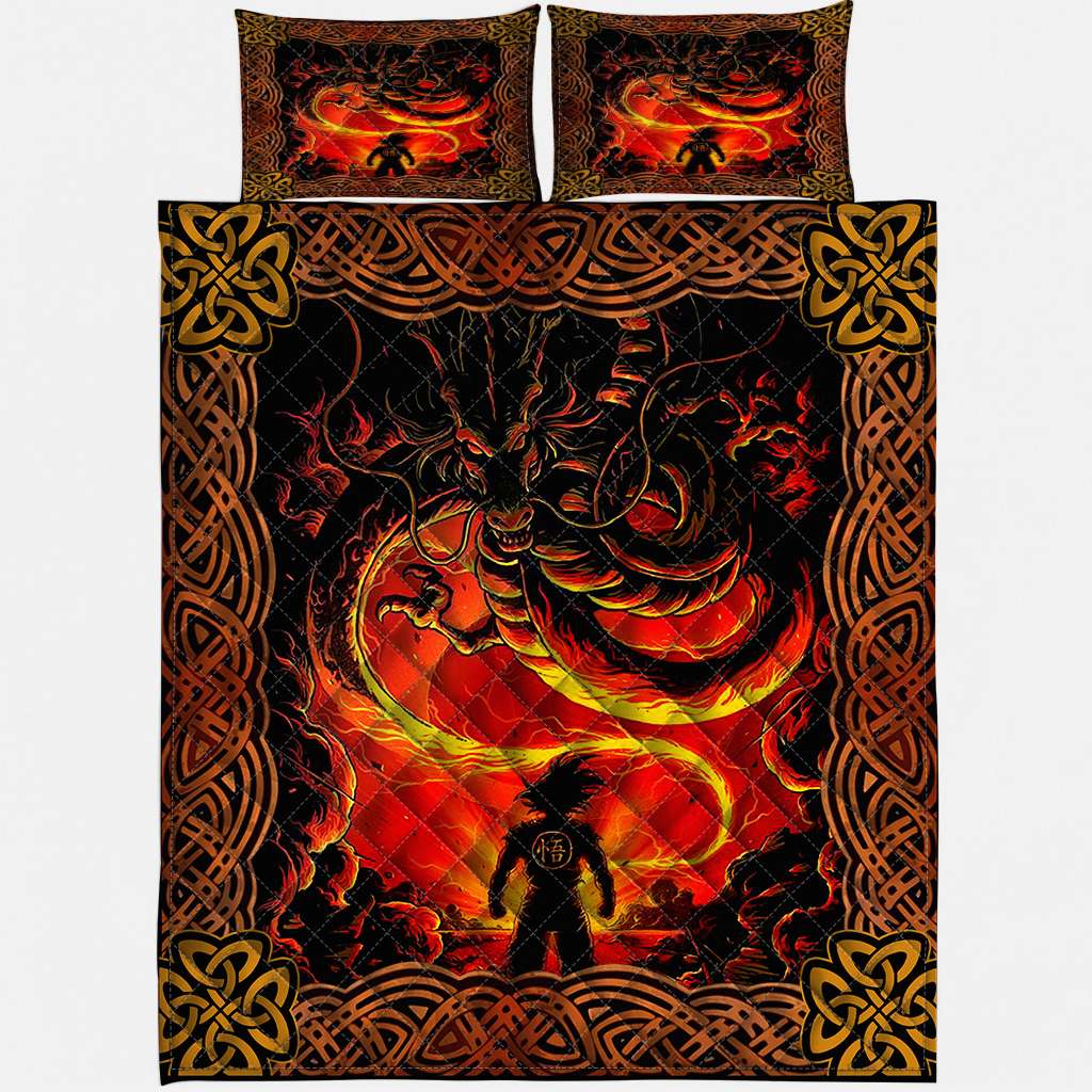 The Dragon - Seven Balls Quilt Set 1122