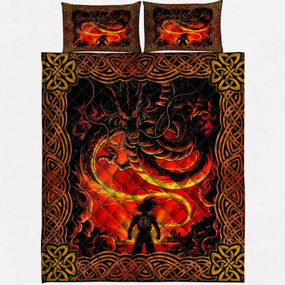 The Dragon - Seven Balls Quilt Set 1122