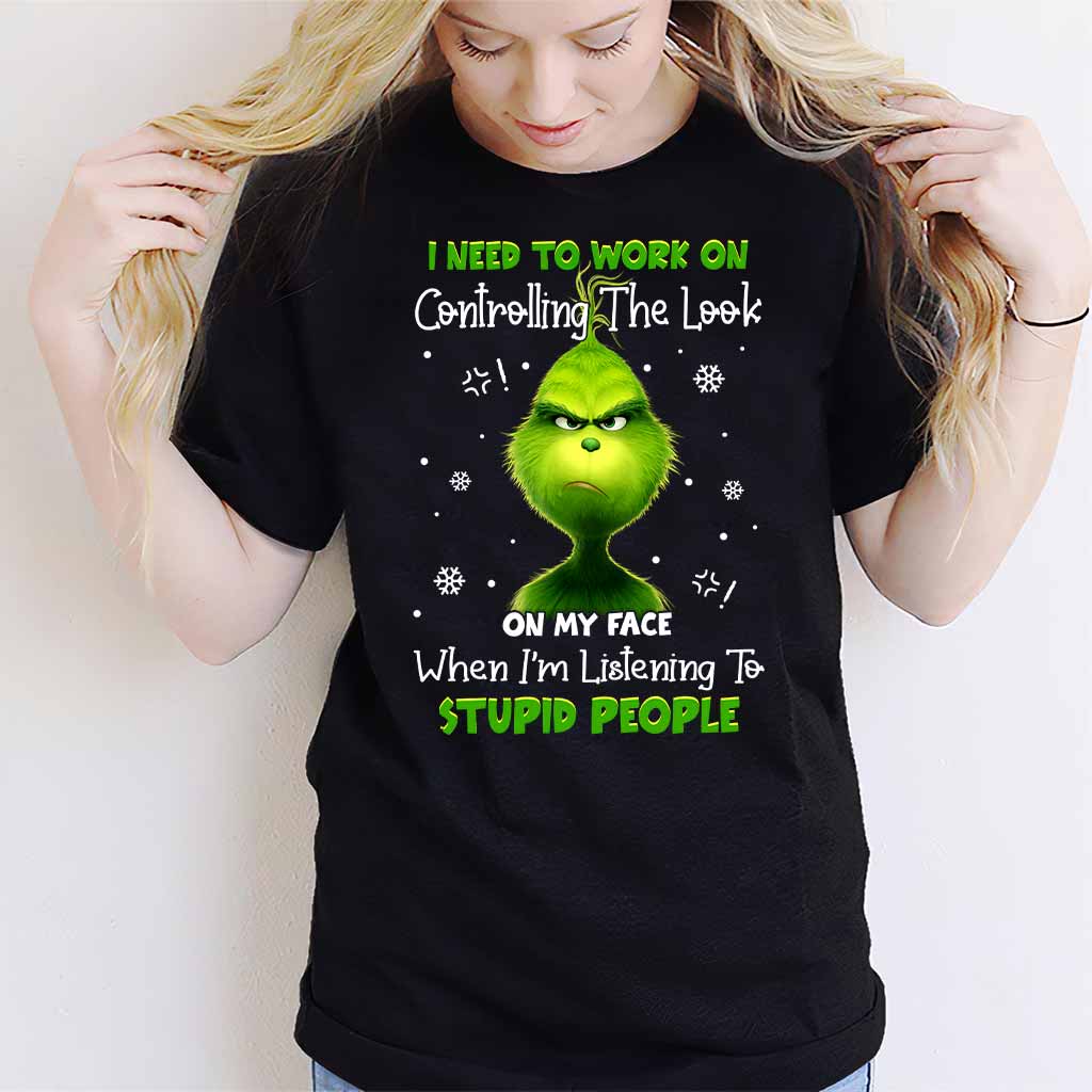 I Need To Control - Stole Christmas T-shirt and Hoodie 1122