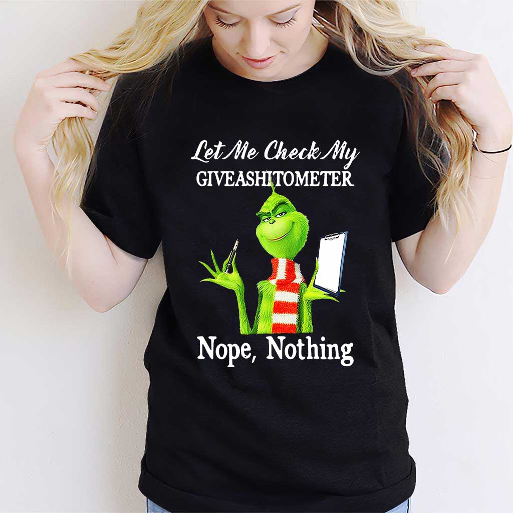 Let Me Check - Stole Christmas T-shirt and Hoodie 1122