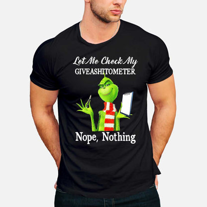 Let Me Check - Stole Christmas T-shirt and Hoodie 1122