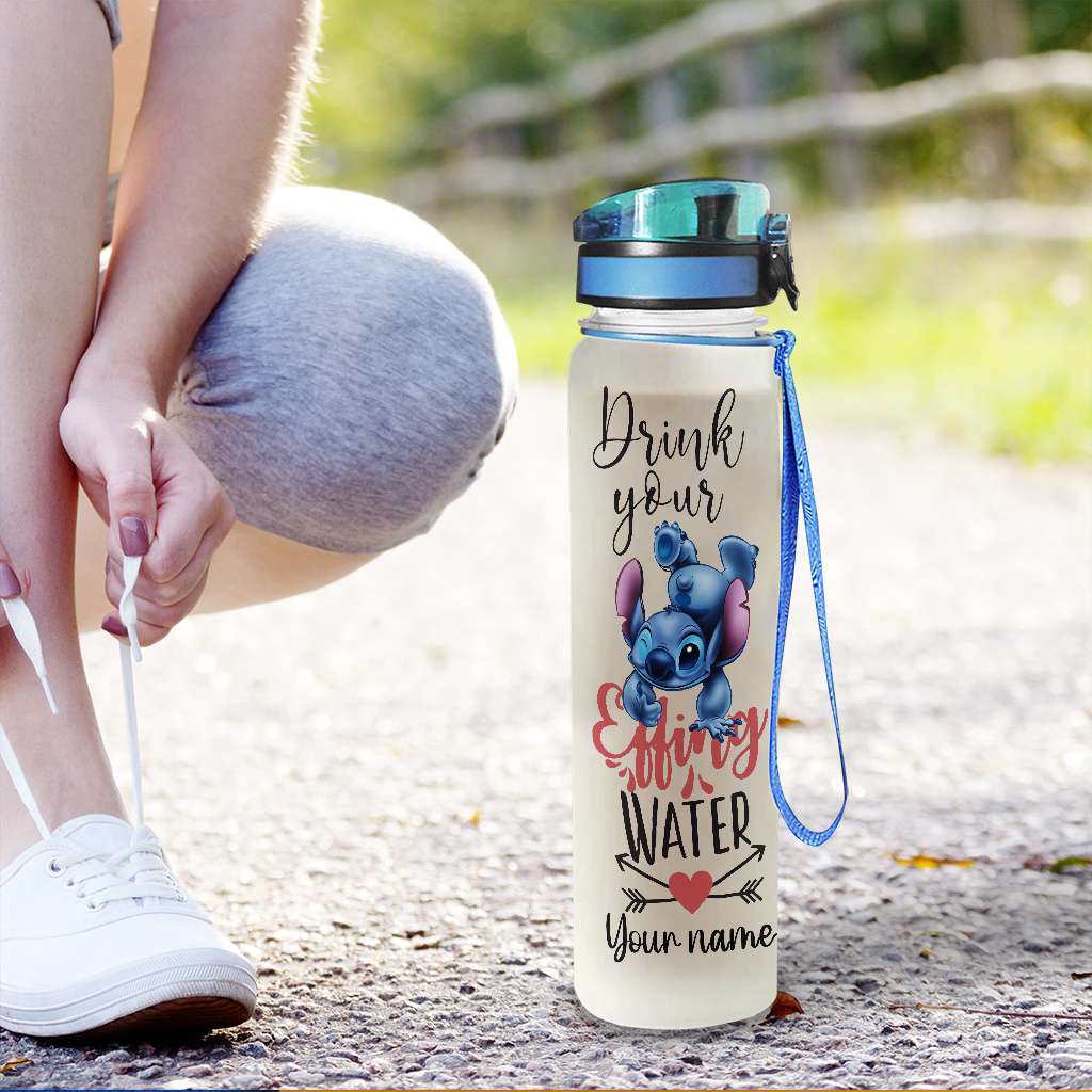 Drink Your Water - Personalized Ohana Water Tracker Bottle