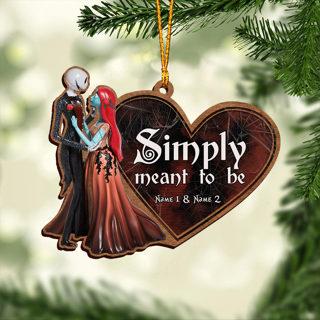 Simply Love - Personalized Christmas Nightmare Ornament (Printed On Both Sides)