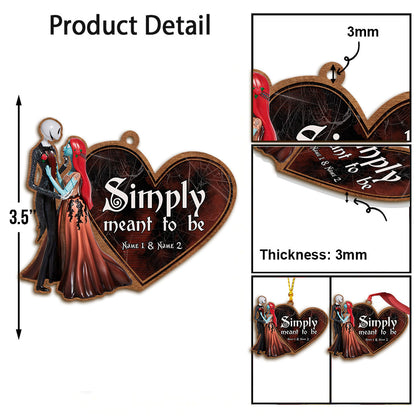 Simply Love - Personalized Christmas Nightmare Ornament (Printed On Both Sides)