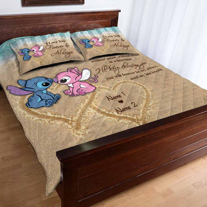 You And Me - Personalized Ohana Quilt Set