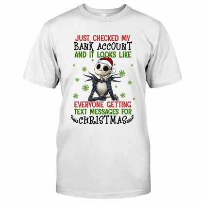 My Bank Account - Christmas Nightmare T-shirt and Hoodie