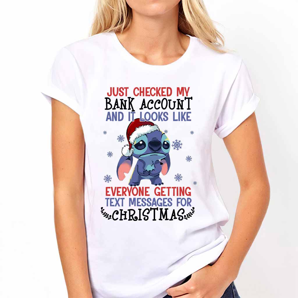 My Bank Account - Christmas Ohana T-shirt and Hoodie