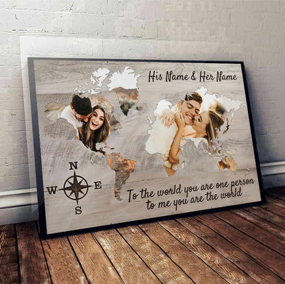 You Are My Home - Personalized Couple Poster