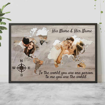 You Are My Home - Personalized Couple Poster