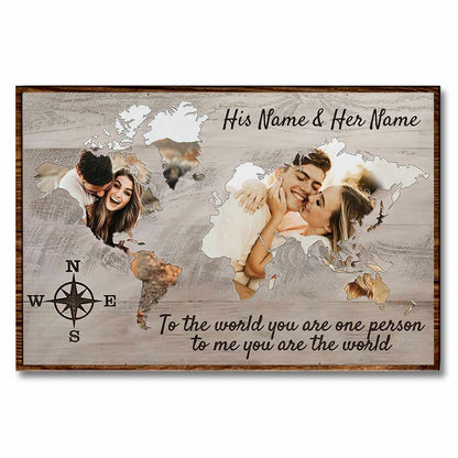 You Are My Home - Personalized Couple Poster