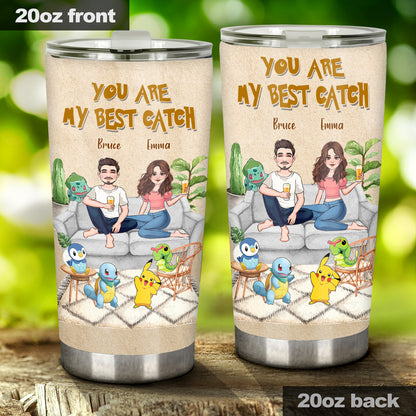 You Are My Best Catch - Personalized Monster Trainer Tumbler