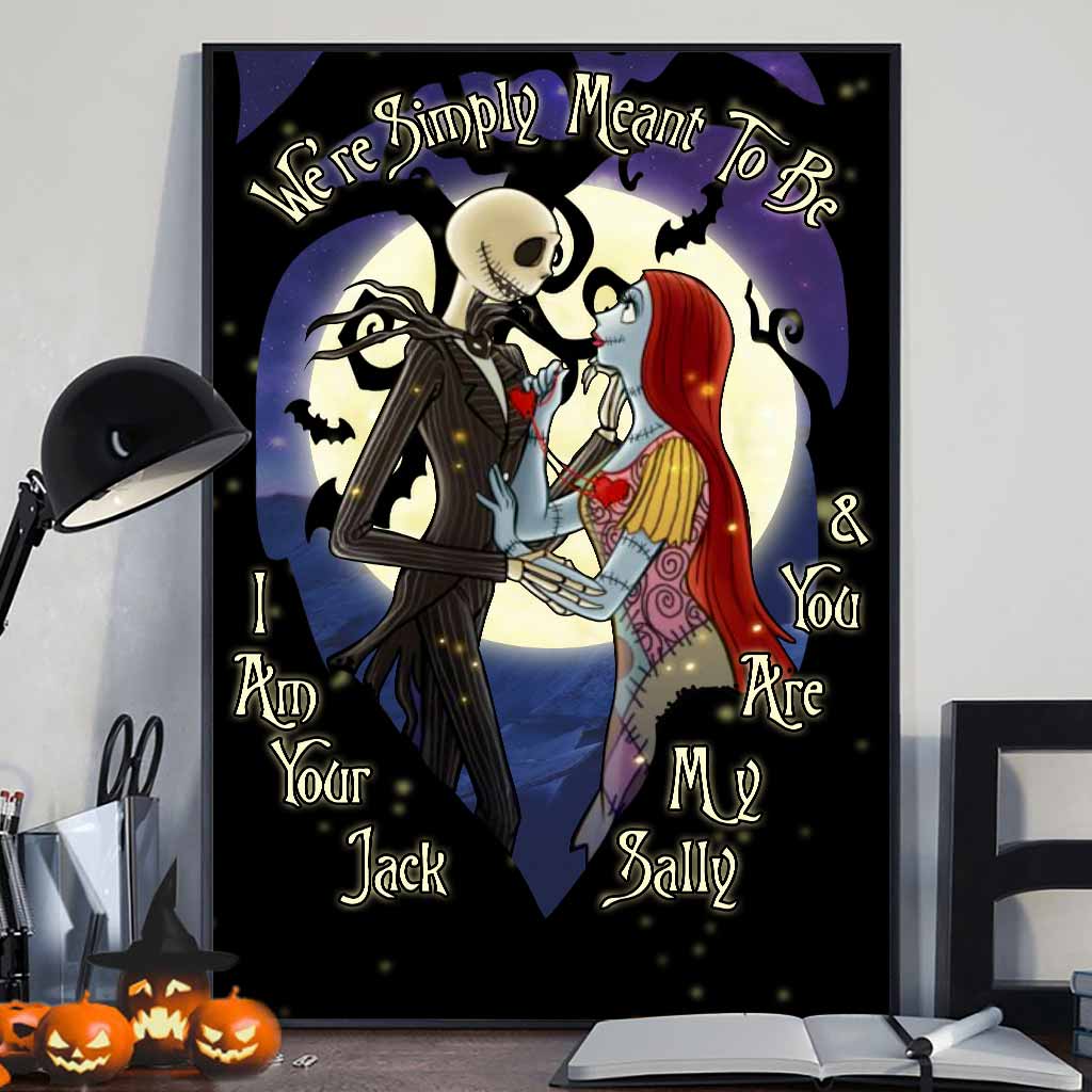 We're Simply Meant To Be - Personalized Nightmare Poster