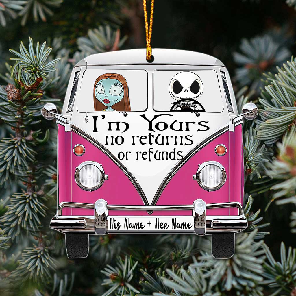 I’m Yours - Personalized Christmas Nightmare Ornament (Printed On Both Sides)