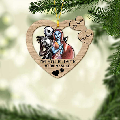 Simply Meant To Be - Personalized Christmas Nightmare Ornament (Printed On Both Sides)