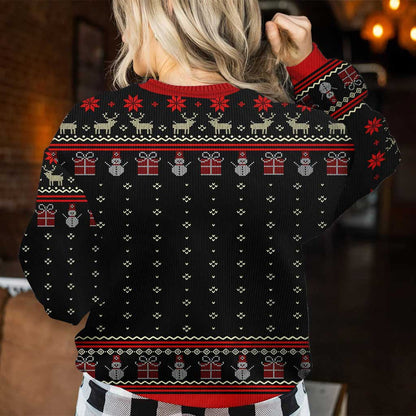 Where's My Son - Personalized Christmas Sweater