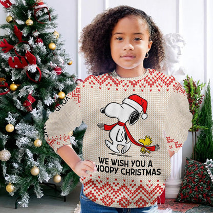 White Dog Christmas - Personalized Christmas Sweater