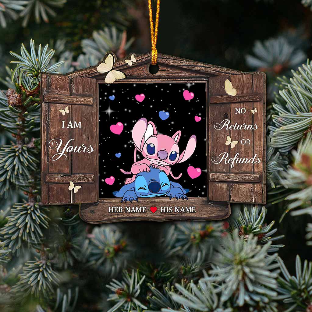 I Am Yours - Personalized Christmas Ohana Ornament (Printed On Both Sides)