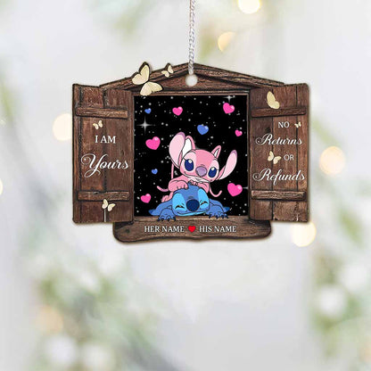 I Am Yours - Personalized Christmas Ohana Ornament (Printed On Both Sides)