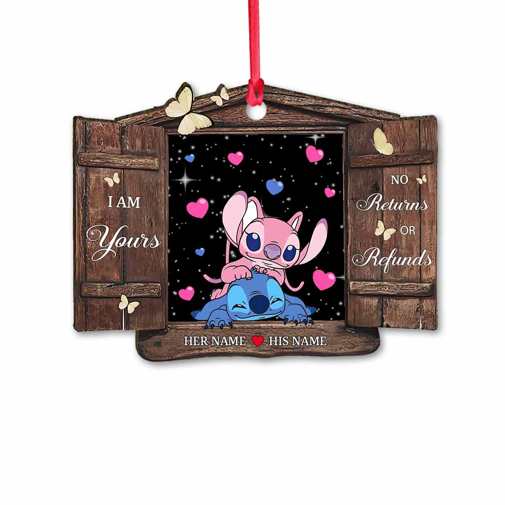 I Am Yours - Personalized Christmas Ohana Ornament (Printed On Both Sides)