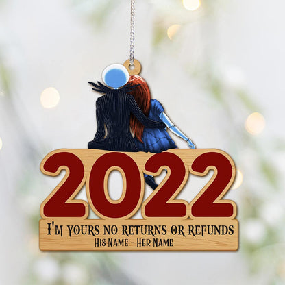 I’m Yours - Personalized Christmas Nightmare Ornament