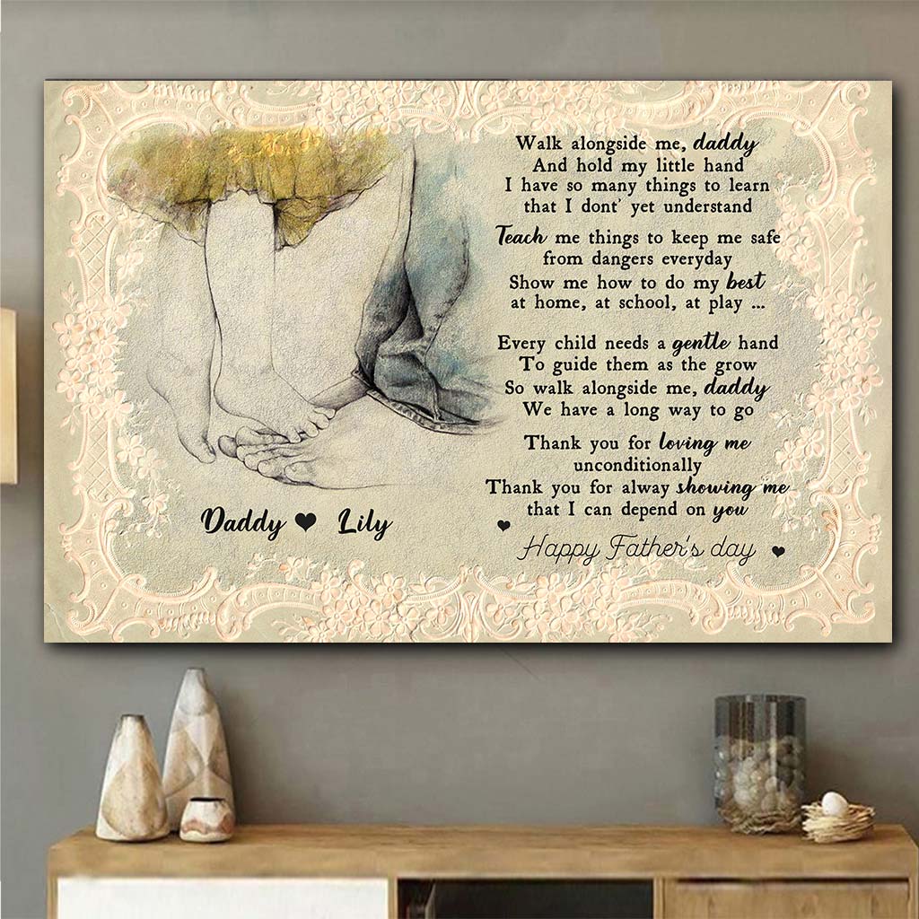 You Will Stay There Forever - Personalized Father's Day Poster