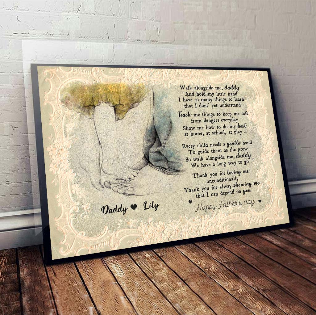 You Will Stay There Forever - Personalized Father's Day Poster