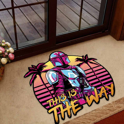 This Is The Way - The Force Shaped Doormat