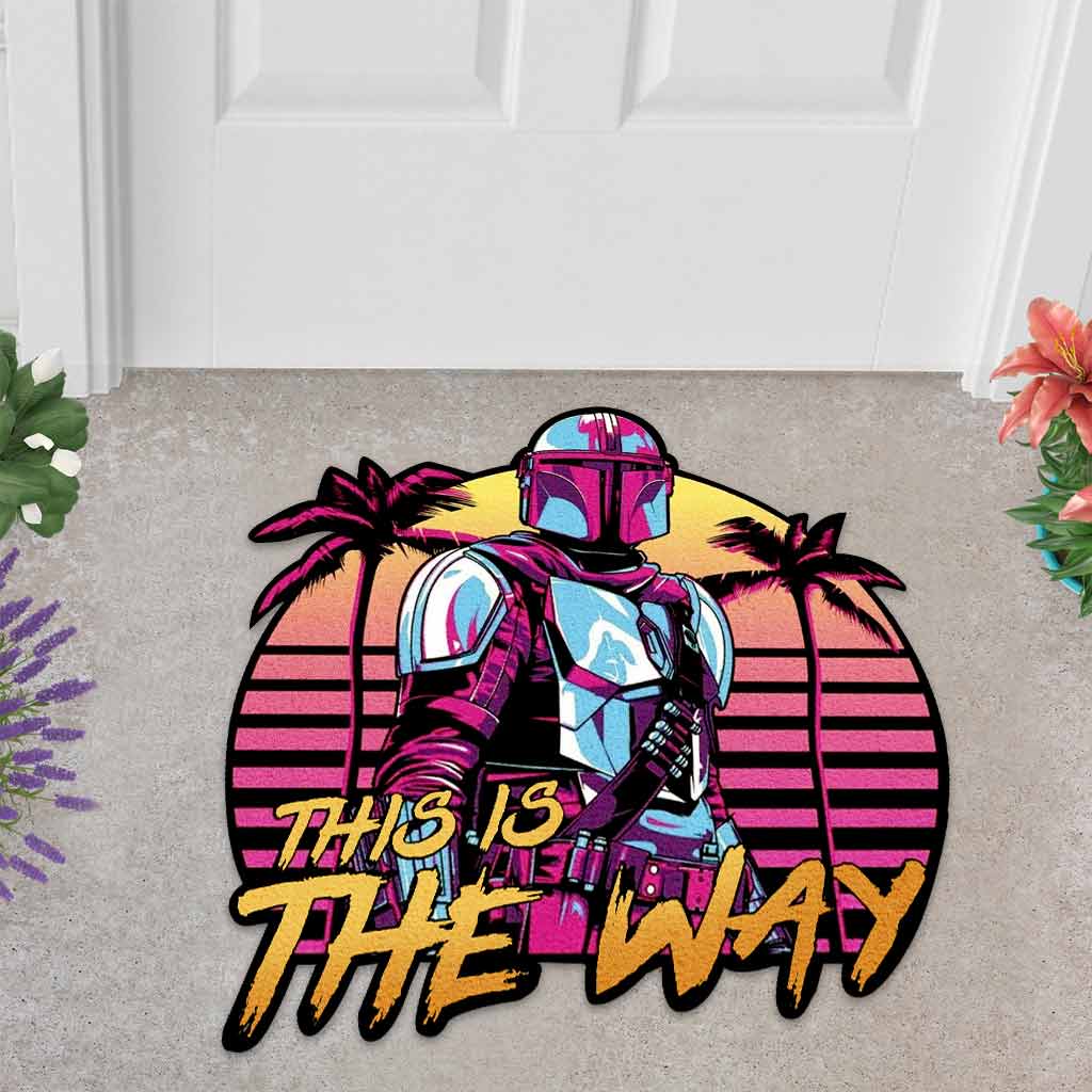 This Is The Way - The Force Shaped Doormat