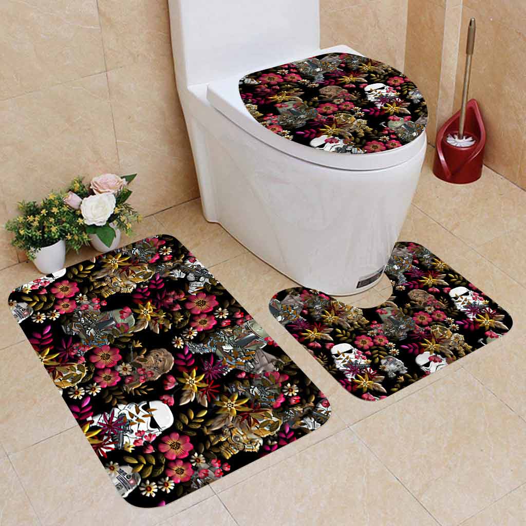 This Is The Way The Force - 3 Pieces Bathroom Mats Set