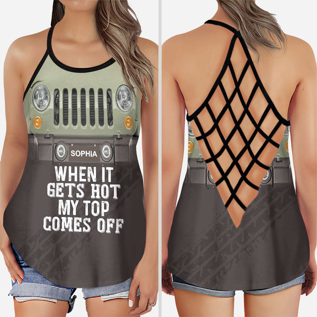 Wild Life Grill - Personalized Car Cross Tank Top