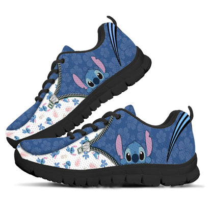 Winter Ohana - Personalized Christmas Ohana Sneakers