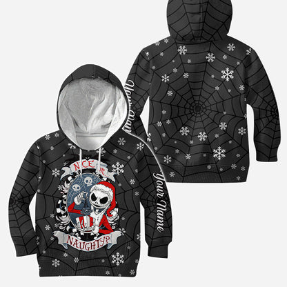 Nice Or Naughty - Personalized Christmas Nightmare Hoodie and Leggings