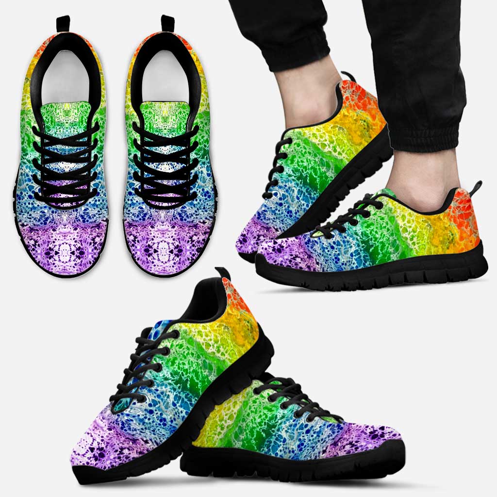 Colorful Art Of Love - LGBT Support Sneakers