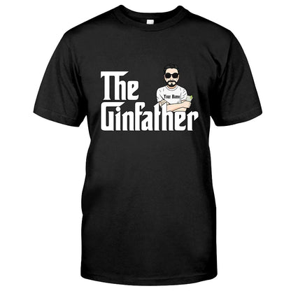 The Gin Father - Personalized Father's Day T-shirt and Hoodie