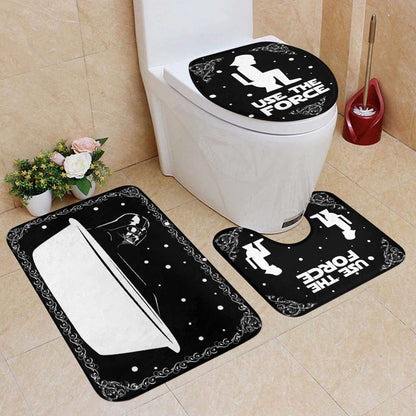 Use The Force - 3 Pieces Bathroom Mats Set