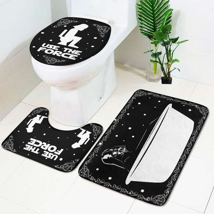 Use The Force - 3 Pieces Bathroom Mats Set