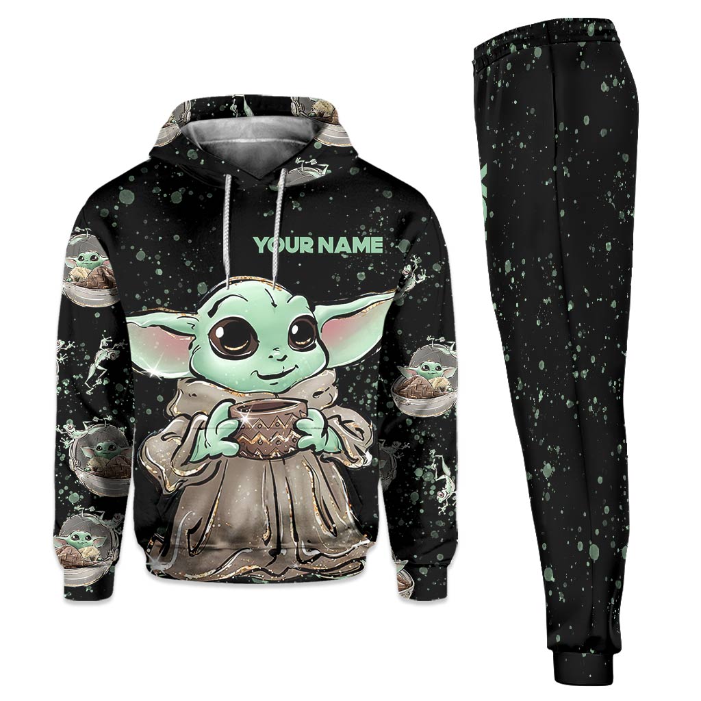 The Child - Personalized The Force Hoodie and Sweatpants