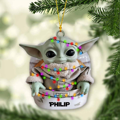 All I Want For Christmas - Personalized Ornament (Printed On Both Sides)