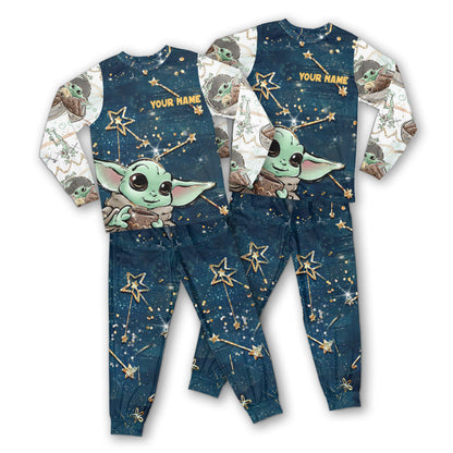 The Child - Personalized The Force Pajamas Set