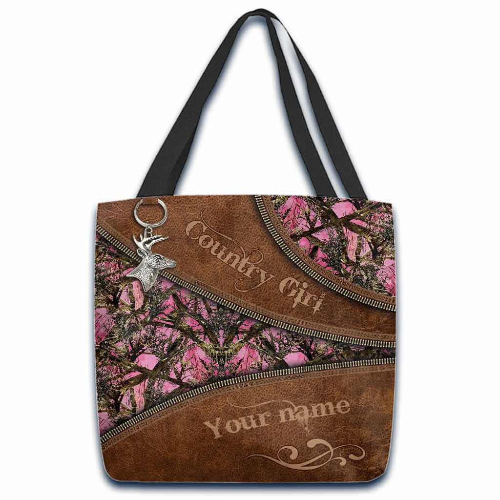 Country Girl - Hunting Personalized  Tote Bag