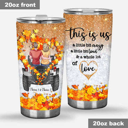 This Is Us - Personalized Car Tumbler