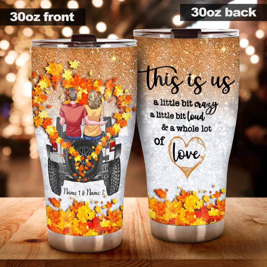 This Is Us - Personalized Car Tumbler