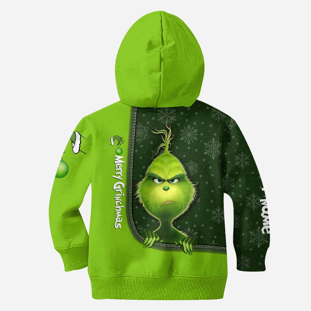 Merry Xmas - Personalized Stole Christmas Hoodie and Leggings