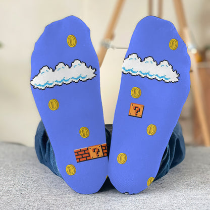 This Super Daddio Belongs To - Personalized Super Plumber Socks