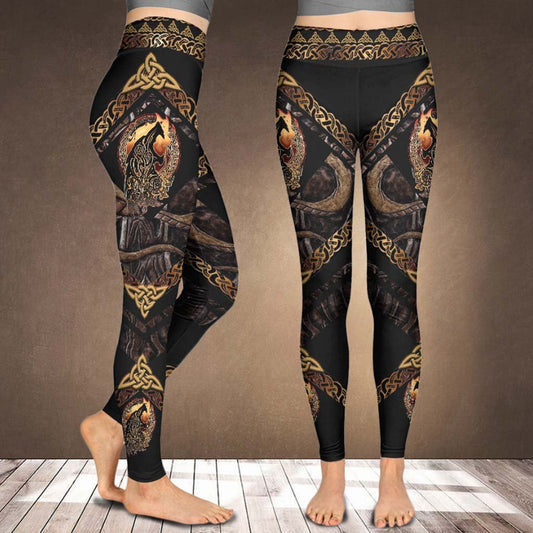 Wolf Inside Me - Viking Leggings